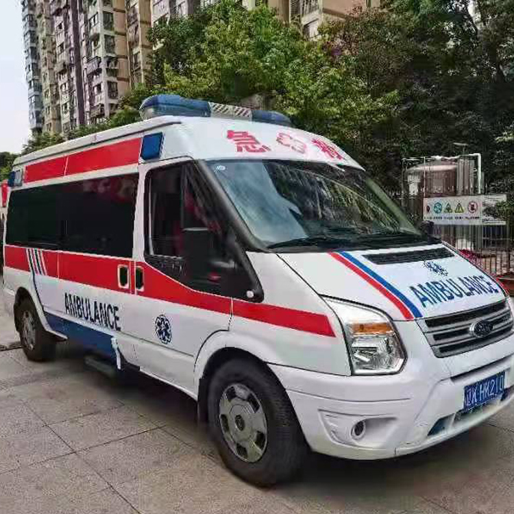 成安长途救护车护送病人返乡